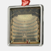 La Scala, Mailand, während einer Leistung Silbernes Ornament (Links)