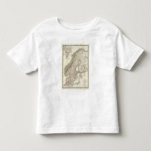 La Scandinavie - Skandinavien Kleinkind T-shirt