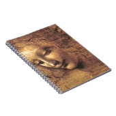 La Scapigliata by Leonardo da Vinci Notizblock (Rechte Seite)