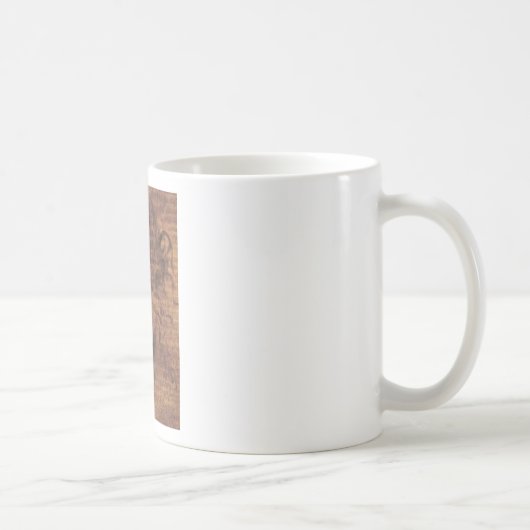 La Scapigliata durch Leonardo da Vinci Kaffeetasse (Rechts)