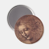 La Scapigliata Magnet (Vorderseite/Rückseite)
