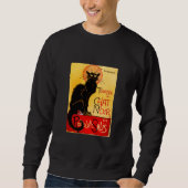La-Schönheits-Chat Noir Sweatshirt (Vorderseite)