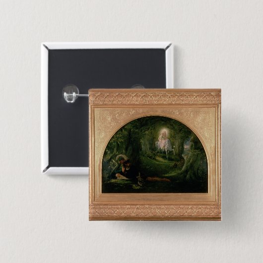 La-Schönheits-Freifrau Sans Merci Button (Vorne & Hinten)