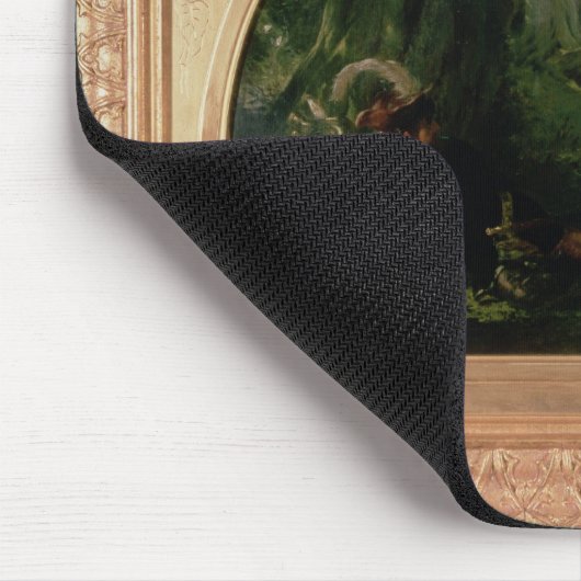 La-Schönheits-Freifrau Sans Merci Mousepad (Ecke)