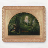 La-Schönheits-Freifrau Sans Merci Mousepad (Vorne)