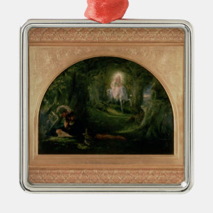 La-Schönheits-Freifrau Sans Merci Ornament Aus Metall