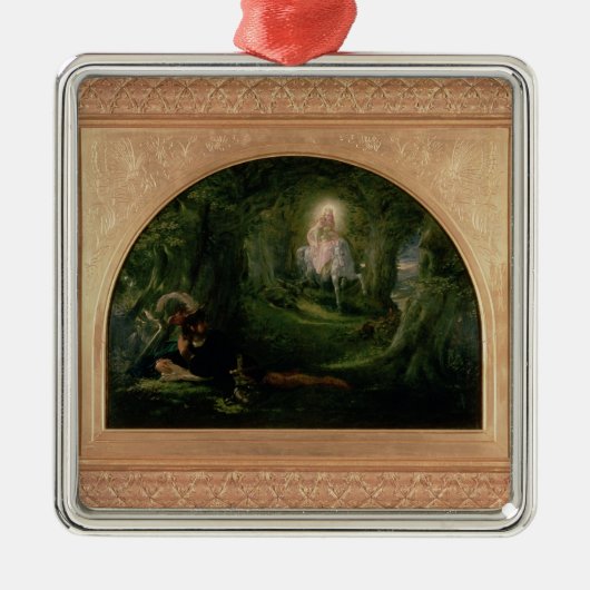 La-Schönheits-Freifrau Sans Merci Ornament Aus Metall (Vorne)