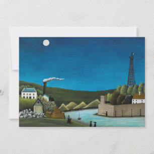 La Seine a Suresnes von Henri Rousseau, Vintage Ar