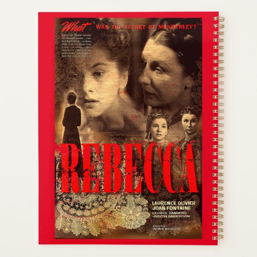 La Señora Danvers le da la bienvenida Planer (Rückseite)