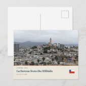 La Serena vom Hang Postkarte (Vorne/Hinten)