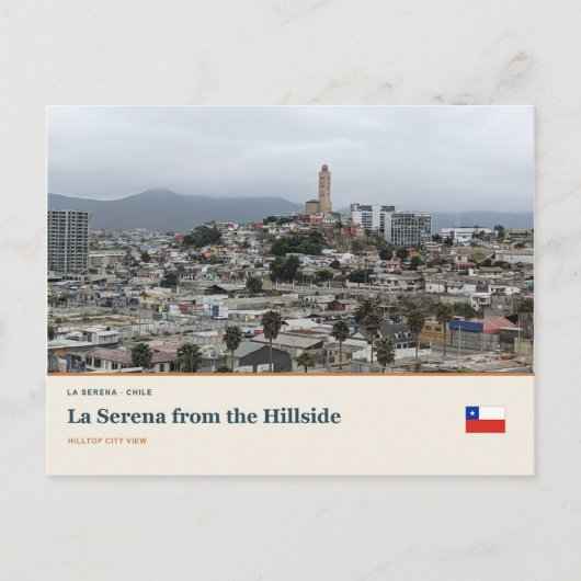 La Serena vom Hang Postkarte (Vorderseite)