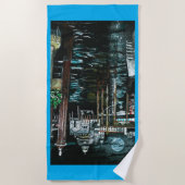 la Serenissima - Venedig durch Mondlicht Strandtuch (Vorderseite)