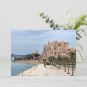 La Seu, die Kathedrale von Palma de Mallorca - Spa Einladung (Stehend Vorderseite)