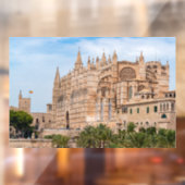 La Seu, die Kathedrale von Palma de Mallorca - Spa Fensteraufkleber (Blatt 2)