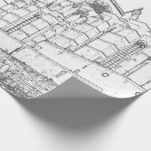 La Seu, die Kathedrale von Palma de Mallorca - Spa Geschenkpapier (Ecke)