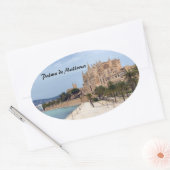 La Seu, die Kathedrale von Palma de Mallorca - Spa Ovaler Aufkleber (Umschlag)