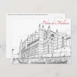 La Seu, die Kathedrale von Palma de Mallorca - Spa Postkarte