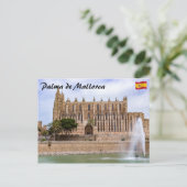 La Seu, die Kathedrale von Palma de Mallorca - Spa Postkarte (Stehend Vorderseite)