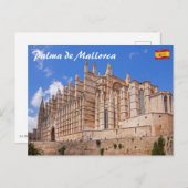 La Seu, die Kathedrale von Palma de Mallorca - Spa Postkarte (Vorne/Hinten)