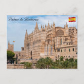 La Seu, die Kathedrale von Palma de Mallorca - Spa Postkarte (Vorderseite)