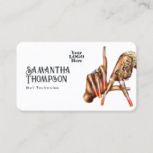 LA Sign Nail Salon Branding Visitenkarte (Vorderseite)