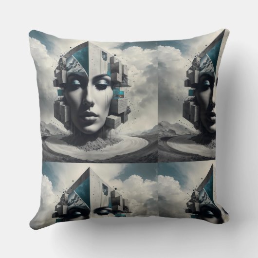 La Signora. Kissen (Rückseite)