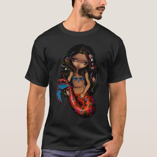 La Sirena - Meerjungfrau Shirt (Vorderseite)
