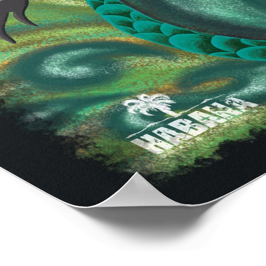 La Sirena Poster 16"x20" (Ecke)