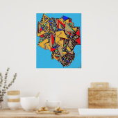 LA SKULL POSTER (Küche)