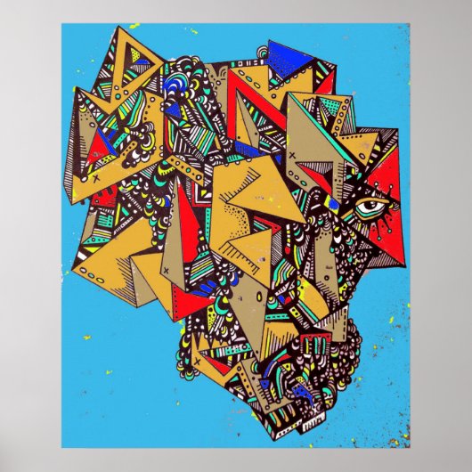 LA SKULL POSTER (Vorne)