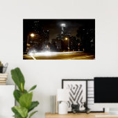 LA Skyline 2 - Drucken Poster (Heimbüro)