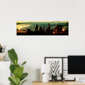 LA Skyline - Drucken Poster (Heimbüro)
