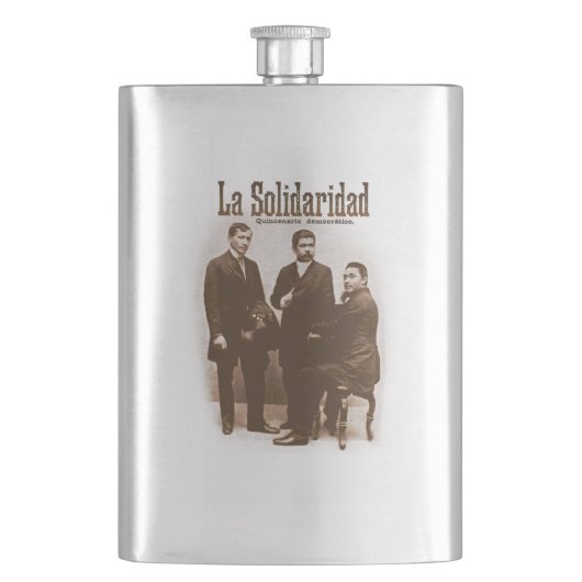 La Solidaridad Classik Flasche Flachmann (Vorderseite)