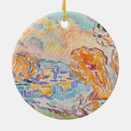 La Sologne | Louis Valtat Keramik Ornament (Hinten)