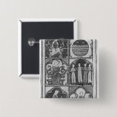 La Somme le Roi', durch Lambert le Petit, 1311 Button (Vorne & Hinten)