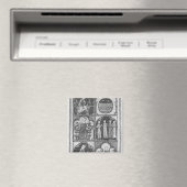 La Somme le Roi', von Lambert le Petit, 1311 Magnet (In Situ (Geschirrspüler))