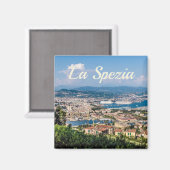 La Spezia Cinque Terre Liguria Italien Panorama Ge Magnet (Vorderseite/Rückseite)