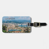 La Spezia Cityscape Ligurien Italien Holiday Souve Gepäckanhänger (Vorderseite horizontal)
