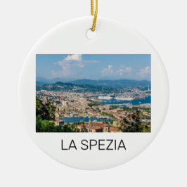 La Spezia Cityscape Ligurien Italien Holiday Souve Keramik Ornament
