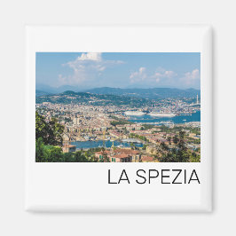 La Spezia Cityscape Ligurien Italien Holiday Souve Magnet