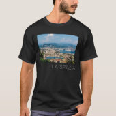 La Spezia Cityscape Ligurien Italien Holiday Souve T-Shirt (Vorderseite)