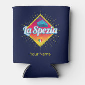 La Spezia Liguria Italien Retro Kreuzfahrtschiff V Dosenkühler (Vorderseite)