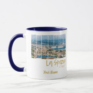La Spezia Ligurien Italien Vintage-Souvenir Tasse