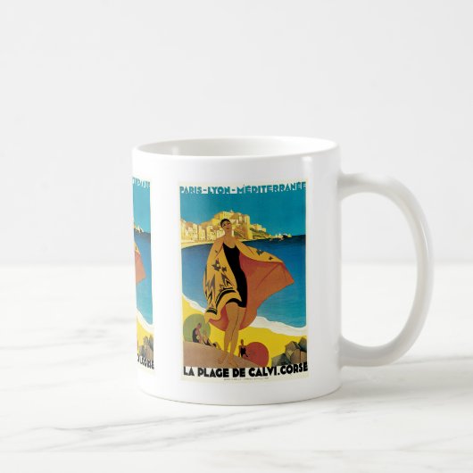 La-Strandde Calvi, Corse Kaffeetasse (Rechts)