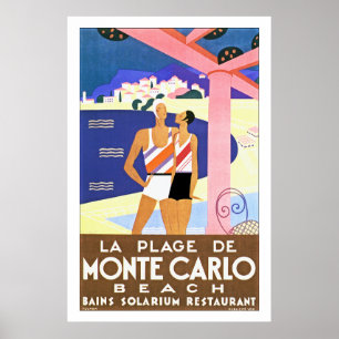 La-Strandde Monte Carlo Poster
