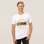 LA Strong LAFD Empowerment Tri-Blend Shirt (Vorderseite voll)