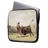 La Suerte de la Capa, 1865 (Farbelitho) Laptopschutzhülle (Vorderseite Links)