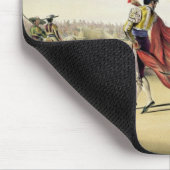 La Suerte de la Capa, 1865 (Farbelitho) Mousepad (Ecke)