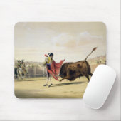 La Suerte de la Capa, 1865 (Farbelitho) Mousepad (Mit Mouse)