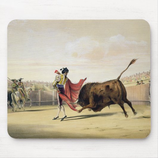 La Suerte de la Capa, 1865 (Farbelitho) Mousepad (Vorne)